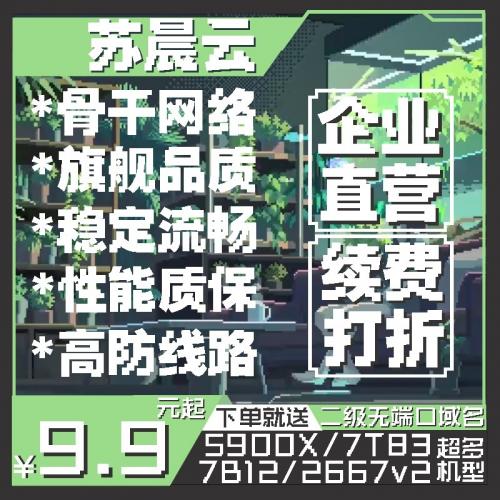 我的世界E5 2690V2 VPS 电信骨干网络 企业机房 全国超低延迟